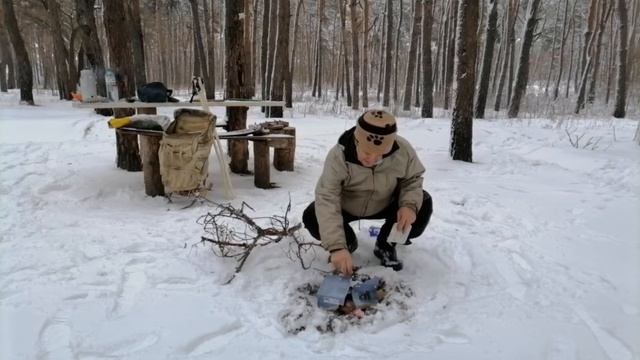 Самовар туристический КП-1. Выгуливаем  снаряжение .. Старый Новый Год.
