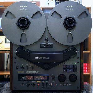 Катушечный магнитофон AKAI GX-646 тест работоспособности