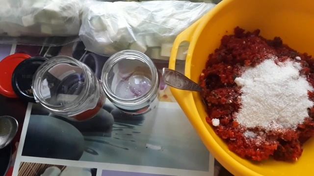 Баклажаны в аджике,на зиму. Самый простой рецепт. #баклажаны#заготовки#овощи#назиму смотреть онлайн