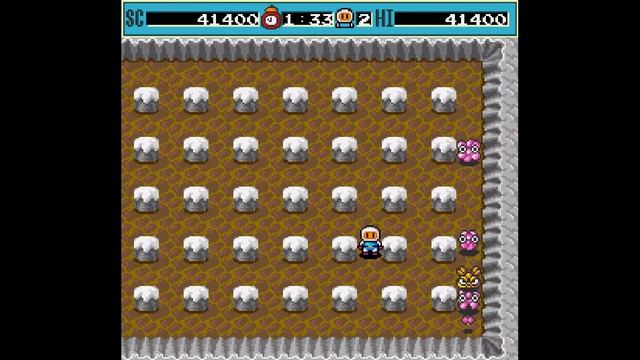 Dyna Blaster (1990) - all the big bosses with passwords - Old PC game Longplay - clone of Bomberman смотреть онлайн