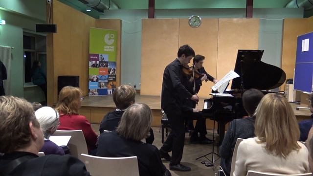 Xenakis Dikhthas for violin and piano | Smovzh, Baryshevskyi смотреть онлайн