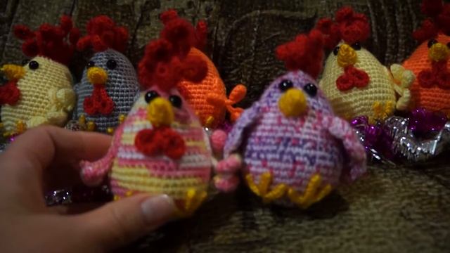 Вязание крючком: 2017-год Петуха, хвастушки смотреть онлайн