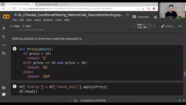 08 - Pandas - Conditional Filtering, Method Calls, and Description Sorting | Dr. Sahil Sharma смотреть онлайн