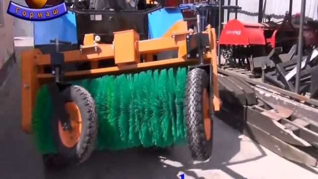 Бюджетный уборочный комплекс КУ-1Гор от ГОРМАШ смотреть онлайн