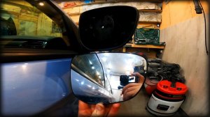 Замена зеркального элемента на наружном зеркале заднего вида Citroen C-Elysee 2012-2021год