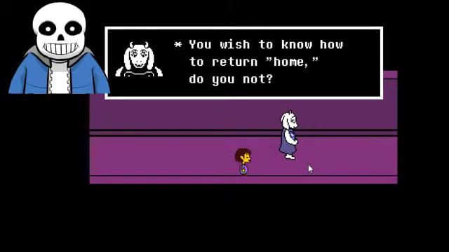Sans Plays Undertale