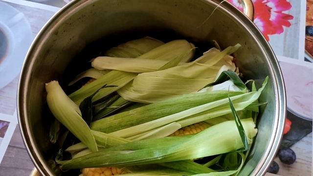 Вареная молодая кукуруза смотреть онлайн