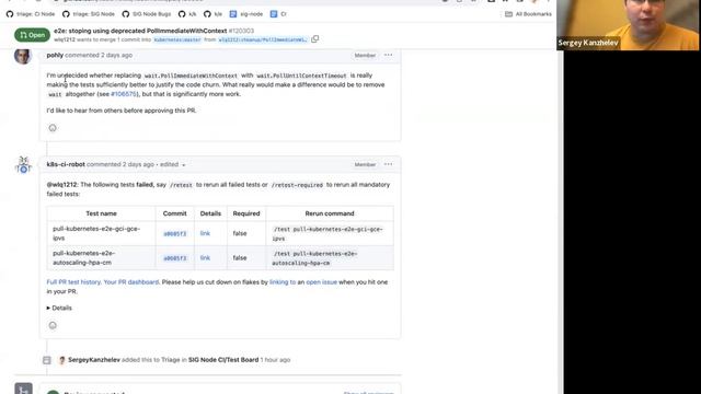 Kubernetes SIG Node CI 20230906 смотреть онлайн