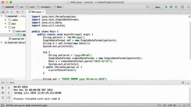 63.Java Tutorial - #63 - SimpleDateFormat смотреть онлайн