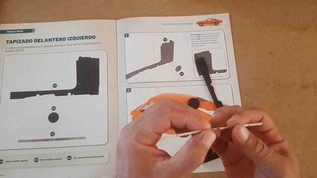 #ProyectoMaverick F.97 #maverick de #salvat TAPIZADO DELANTERO INTERIOR IZQUIERDO смотреть онлайн