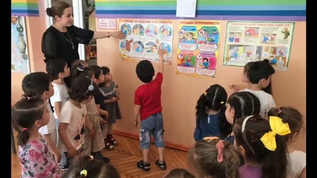 Беседа с детьми о правилах пожарной безопасности. смотреть онлайн