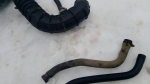 Лада Калина замена патрубков печки