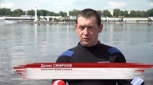 Тверицкий пляж в Ярославле в преддверии купального сезона чистили водолазы