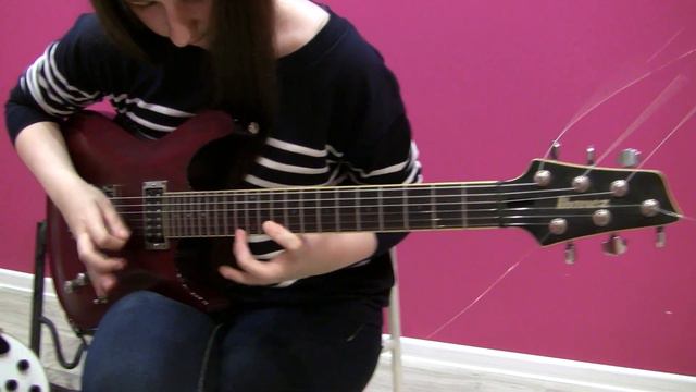 Ozzy Osbourne "Mr.Crowley" main solo cover by Katya Bystrova смотреть онлайн