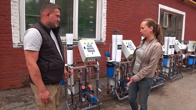 Собственное производство установок обратного осмоса компании Diasel смотреть онлайн