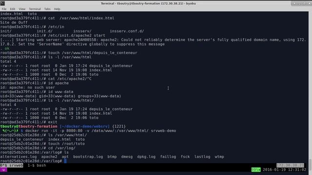 Linux 202 ( Cours 3 - Présentation de Docker - suite ) смотреть онлайн