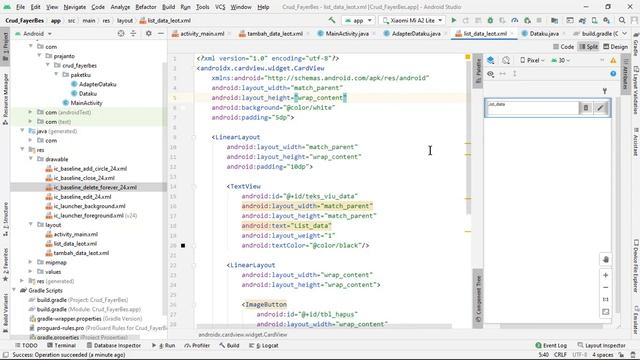 Aplikasi CRUD Firebase Android - Part 3 (Read, Update, Delete Data) смотреть онлайн