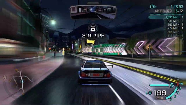 Insane Speedtrap race with 20 Players using BMW M3 GTR - Need for Speed Carbon смотреть онлайн