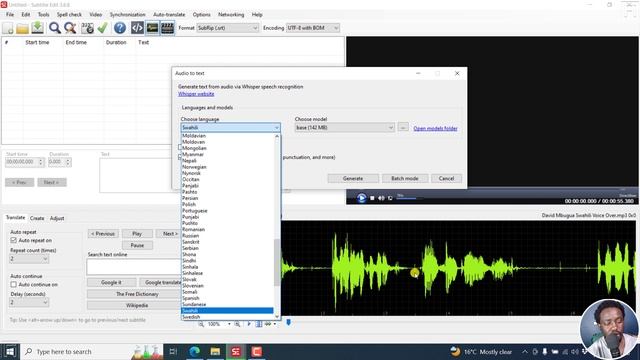 How to Use Whisper to Automatically Translate Audio or Video to English Subtitles - Subtitle Edit смотреть онлайн