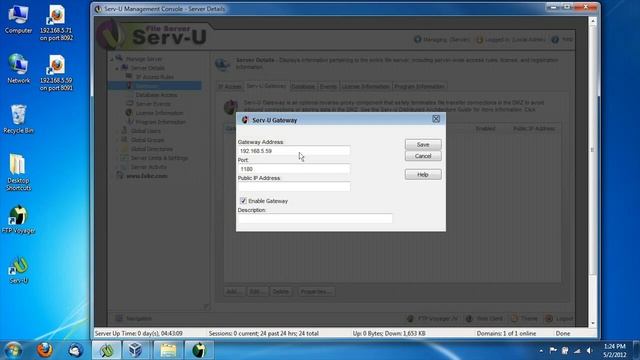 How to Deploy Serv-U Gateway to achieve Secure File Transfer in DMZ смотреть онлайн