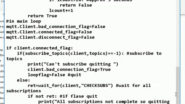 Checking MQTT Subscribe Acknowlegements in Python смотреть онлайн