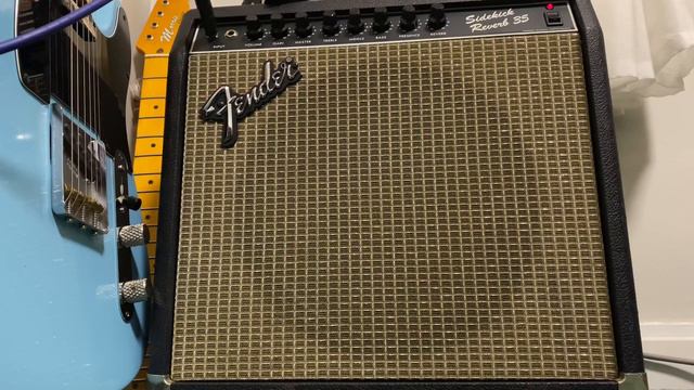 Fender Sidekick Reverb 35 Japanese Rivera-Era (1985) amplifier demo - clean reverb PRS Brent Mason смотреть онлайн