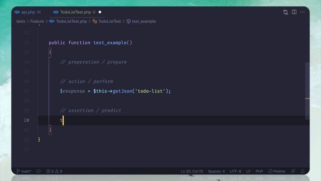 Laravel Test Driven API - Writing first api test смотреть онлайн