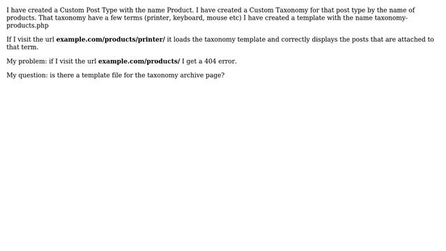 Wordpress: Custom Taxonomy Archive Page смотреть онлайн