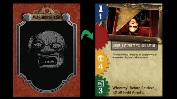 Warehouse 13: The Board Game Quick Rules v3
