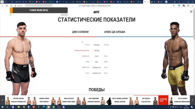 Разбор турнира UFC Fight Night Volkov vs Rozenstruik смотреть онлайн