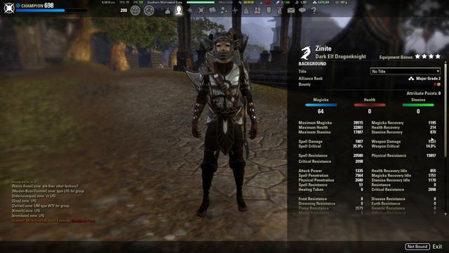 ESO Morrowind Magicka DK Light Armor Build смотреть онлайн