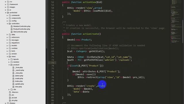 Yii 1 Framework upload file session 7 смотреть онлайн