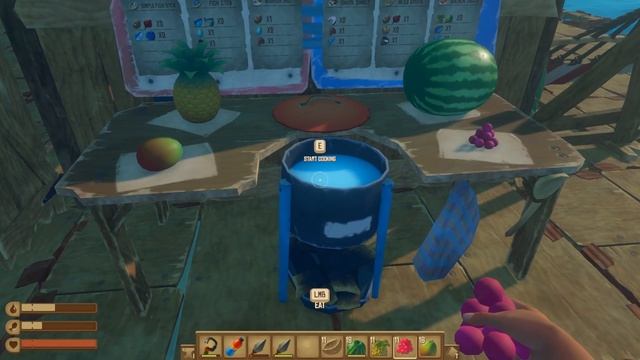 RAFT How to use Cooking Pot & Recipes смотреть онлайн