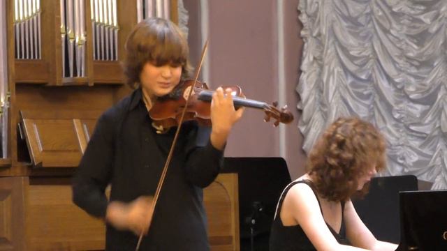 Sultan Rakhmatullin, Saent Saens  I Mov.  II Round Juniors, III Leopold Auer Competition