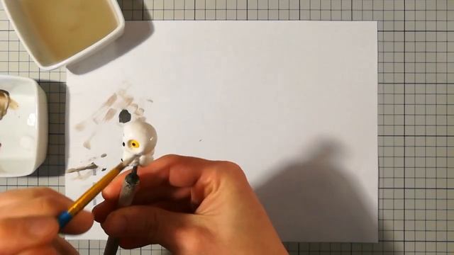 Making a HARRY POTTER inspired miniature with polymer clay! смотреть онлайн