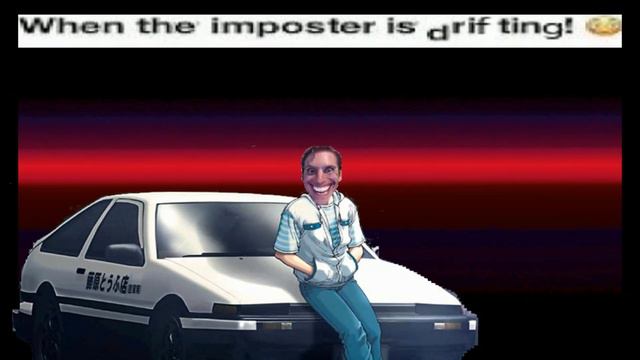 When The Imposter Is Drifting! 😳 [Among Us Drip Eurobeat Remix] смотреть онлайн