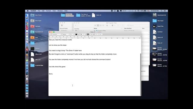The Sims 4 Mac OS X DMG 2018 Latest Crossover Method Mojave