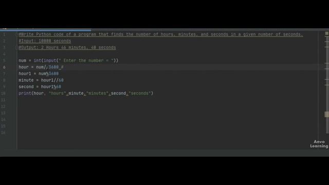 Convert second into hour, minute & second I Python I Bangla I 2020 I Step by step смотреть онлайн