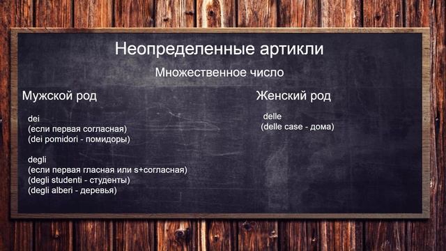 Итальянский язык уровень А1-А2. Артикли смотреть онлайн