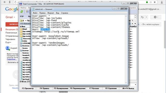 Файл robots txt проверка смотреть онлайн