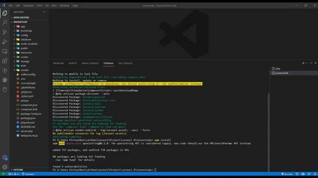 PART 1 - Tutorial Membuat dashboard admin dengan laravel vue inertia js, tailwindcss & jetstream смотреть онлайн