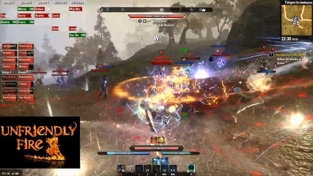 ESO PVP - Unfriendly Fire - Raid 23-1-18 смотреть онлайн