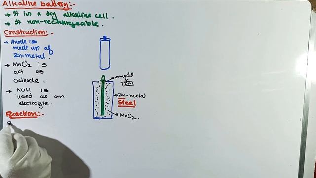 Alkaline Batteries || Types Of Batteries || Electrochemistry