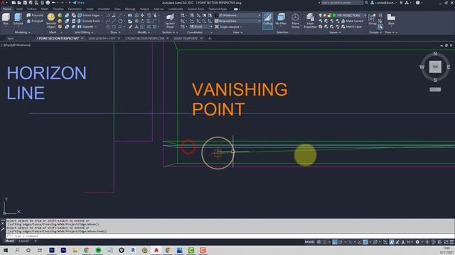 AUTOCAD 2022 - ONE-POINT PERSPECTIVE GUIDE смотреть онлайн