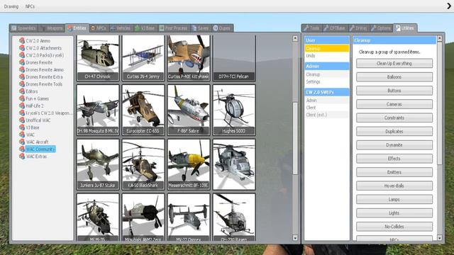 HELİKOPTERDEN ATLAMAK ! Garry's Mod WAC Aircraft Bölüm 1 смотреть онлайн
