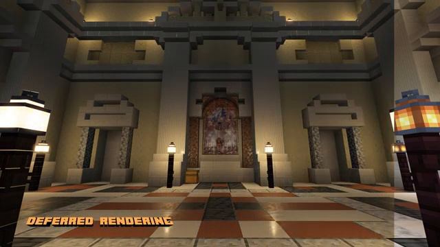 Comparing Minecraft vanilla vs the new Deferred Rendering Minecraft Beta & Preview - 1.20.30.21 смотреть онлайн