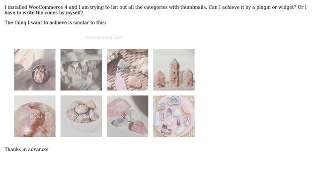 Wordpress: Woocommerce List categories with Image thumbnail смотреть онлайн