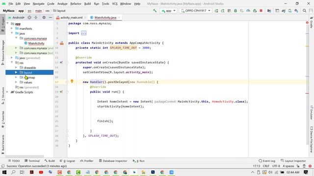 How to add splash screen in android studio смотреть онлайн