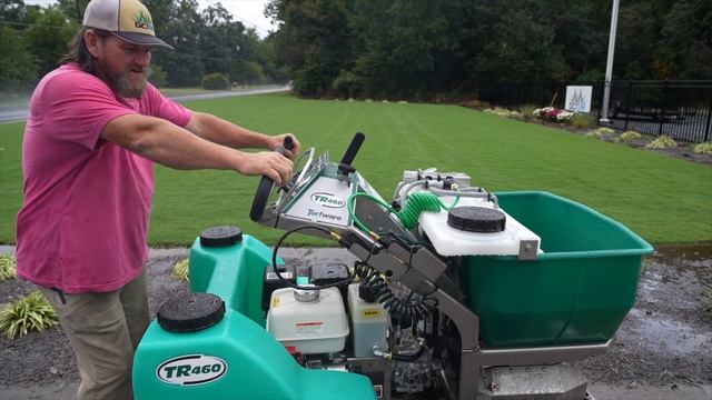 Tiff Tuff Bermuda Sod is Looking FANTASTIC!!! NEW Turfware TR 460 Spreader смотреть онлайн