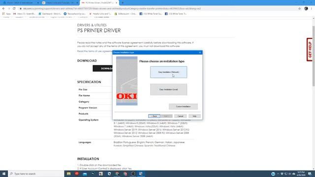 How to Install Your OKI Printer Drivers смотреть онлайн